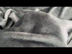 Fabricantes de tejido de ropa de hogar de flanel de doble cara, caliente y grueso