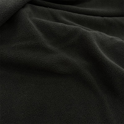 Customized Color Polar Fleece Fabric For Garments Soft Comfortable Direct Supply
